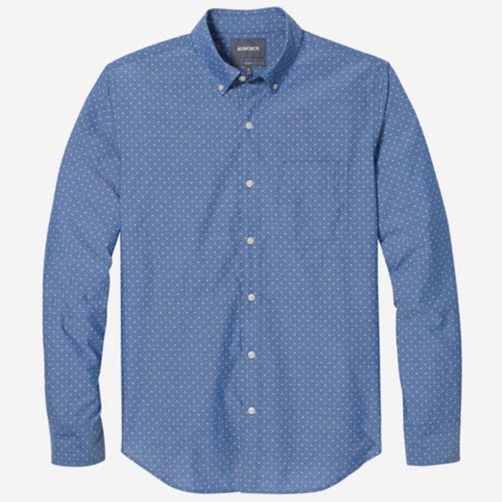 Bonobos Lightweight Button-Down Shirt TLR L Long